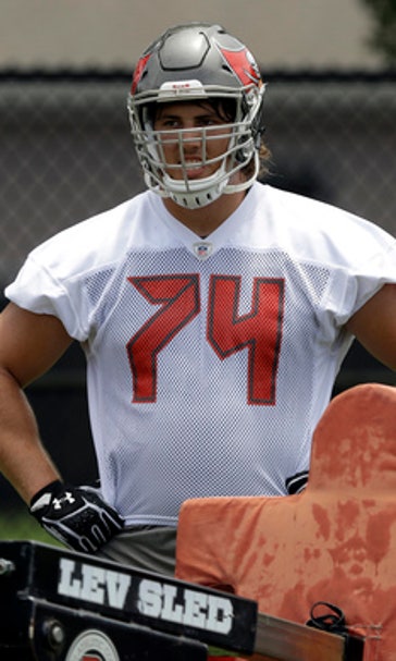 Sweezy adding edge to Buccaneers' young, improving O-line